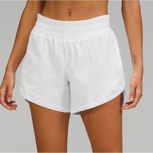 NEW “Track That” mid rise short new with tags not attached 5” length